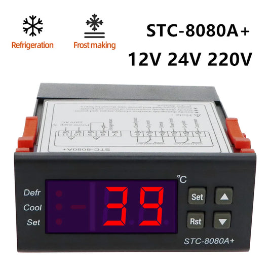 STC-8080A+, STC-9100, STC-9200 Digital Temperature Controllers – 12V/24V/220V