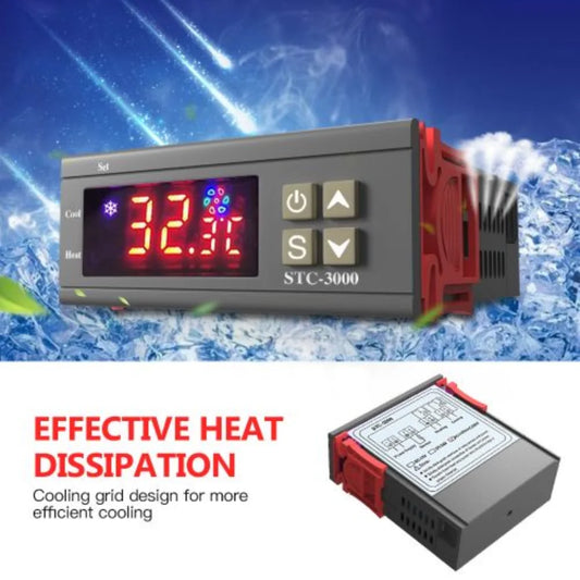 STC-3000 LED Digital Temperature Controller Thermostat