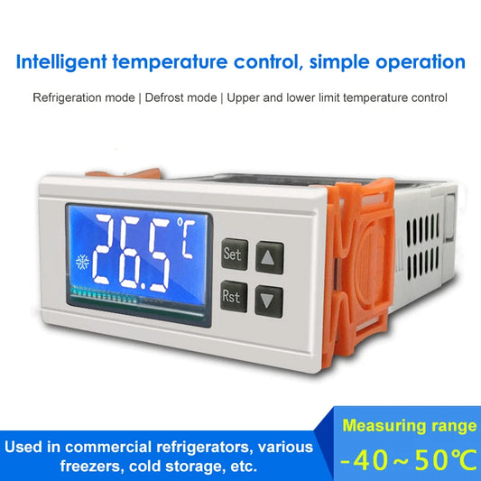 STC-8080A+ Refrigerator Thermostat – Digital Temperature Controller with Auto Defrost