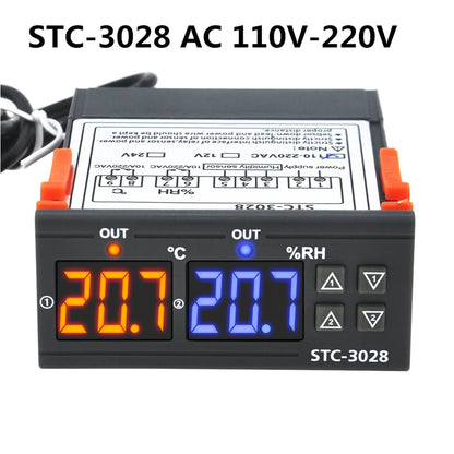 STC-3028 & STC-1000 Digital Temperature Controller – 12V/24V/220V