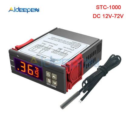 STC-3000 Digital Temperature Controller Thermostat With NTC Sensor 12V-220V