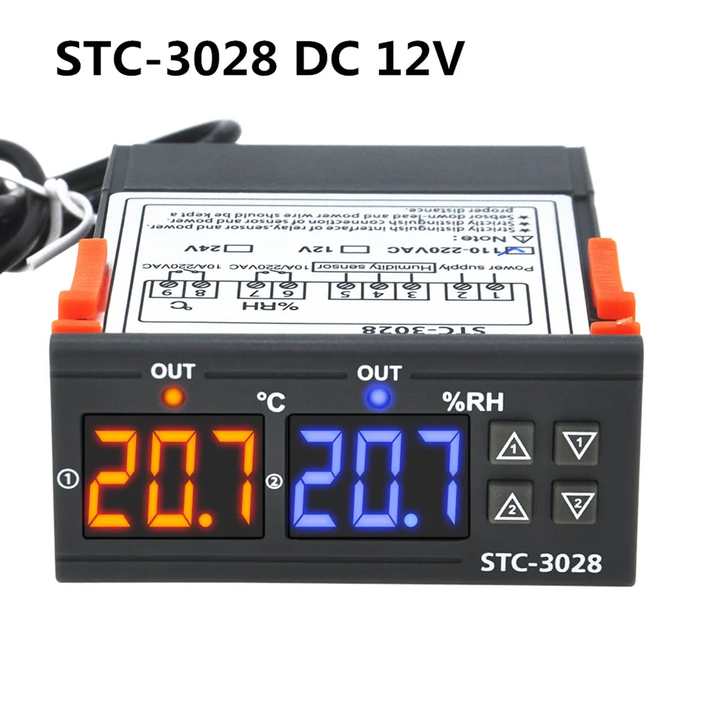 STC-3028 & STC-1000 Digital Temperature Controller – 12V/24V/220V