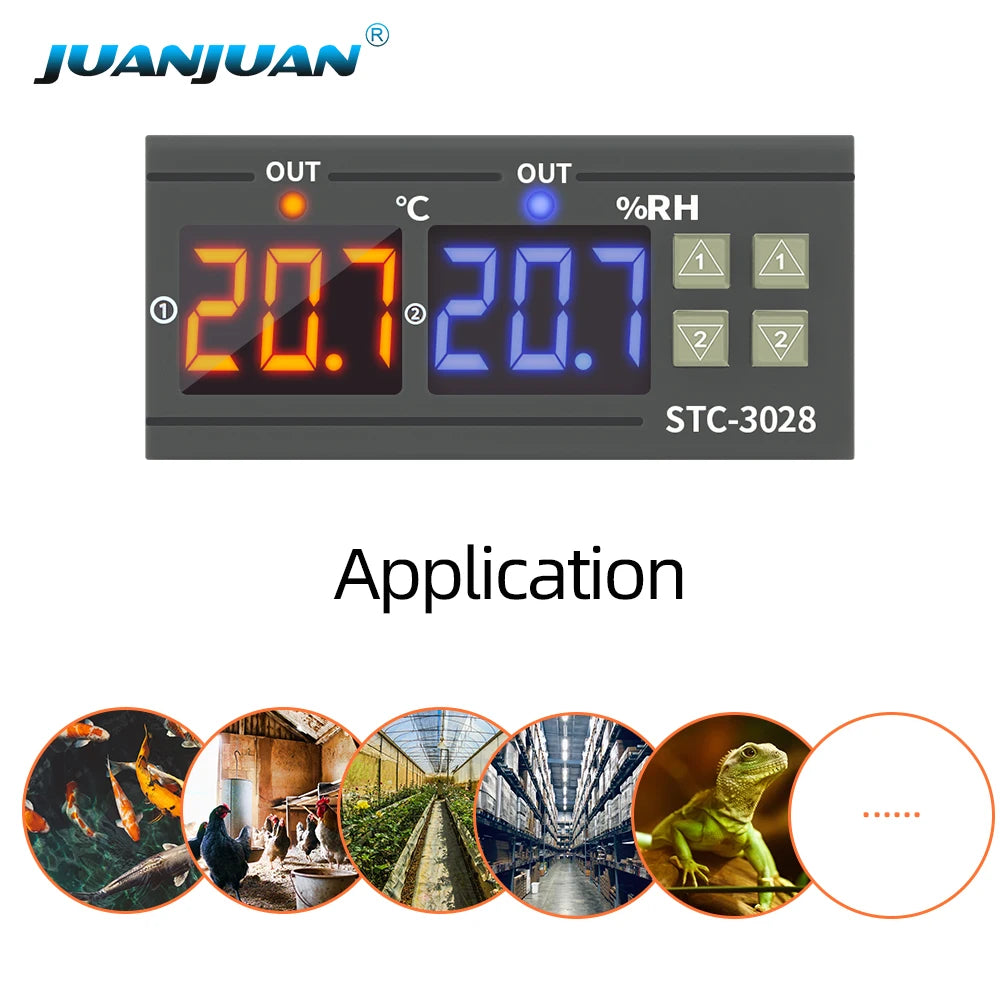 STC-3028 & STC-1000 Digital Temperature Controller – 12V/24V/220V