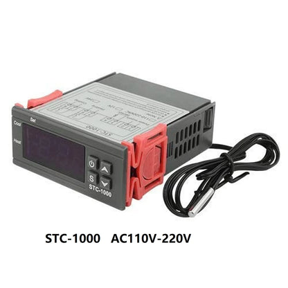 STC-1000 LED Digital Thermostat – Incubator Temperature Controller 12V/24V/110-220V