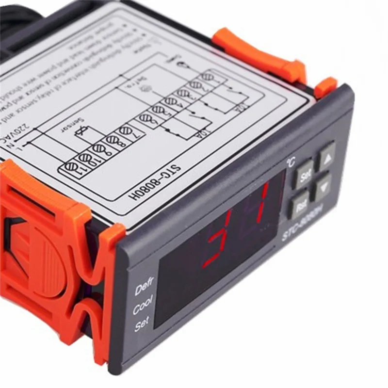 STC-8080H Microcomputer Temperature Controller with Digital Display