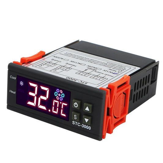 STC-3000 Digital Thermostat Thermoregulator 110V-220V With Sensor