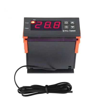 STC-1000 LED Digital Thermostat – Heating & Cooling Temperature Controller 12V/24V/220V